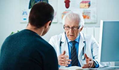 Visit to a urologist for prostatitis