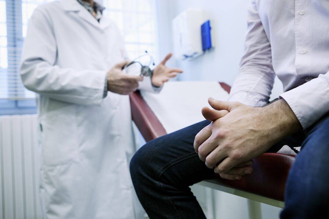appointment of a doctor for the prevention of prostatitis